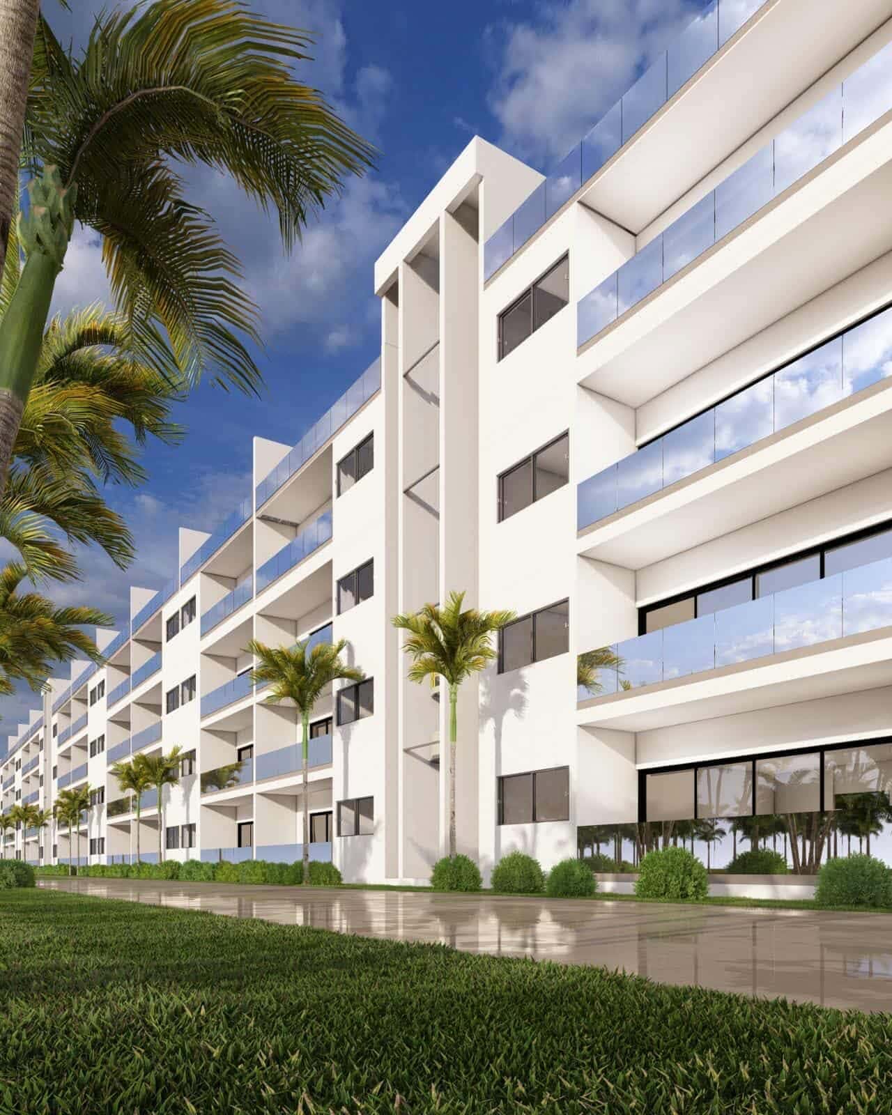 View of Ocean paradise luxury beach condos. | Dominican Republic Real Estate